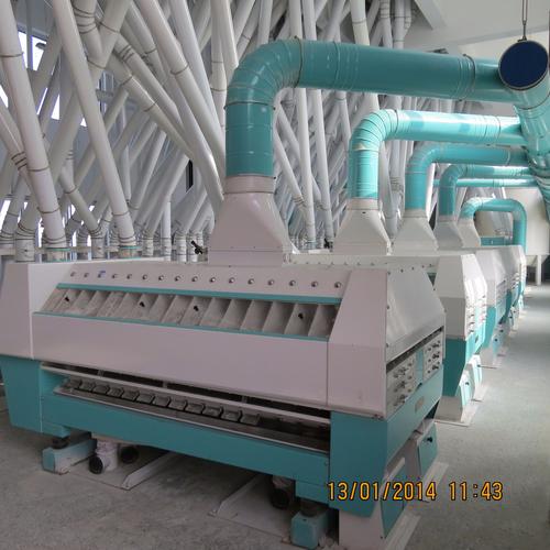 面粉机械厂 120吨成套设备图片-山东泗水海韵粮机有限